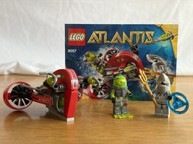 LEGO Atlantis Complete Sets w/Manuals #8056, #8057, #8060, #8075, #8076 No Box