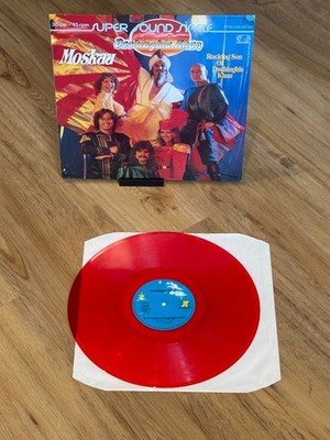 12'' Super-Sound-Single: Dschinghis Khan - Moskau - Red Vinyl