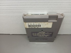 California Games Nintendo NES - Authentic Cartridge Only