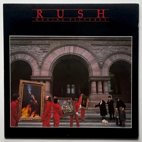 Vtg 1981 RUSH Vinyl MOVING PICTURES Masterdisk RL Anthem 1ST PRESS Canada OG NM!