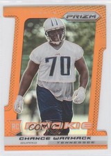 2013 Panini Prizm Rookie Orange Die-Cut Prizm 33/50 Chance Warmack #210 0f8