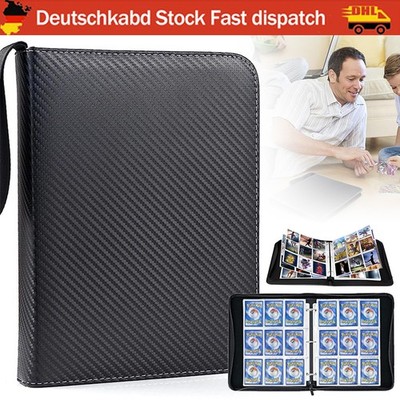 Sammelalbum für 900 Pokemon Karten Portfolio 9-Pocket Sammelkarten Heft Ordner