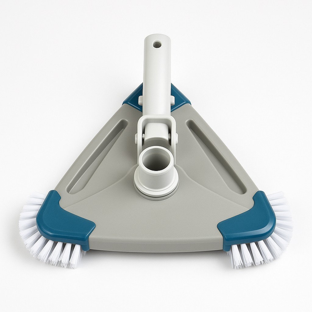 Balai triangulaire liner Astralpool à brosses d'angle intégrées