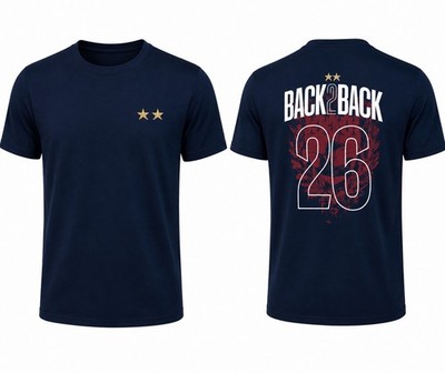 PSG Back To Back Champions T-Shirt - Größe XXL