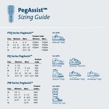 Peg Assist Blue Offloading Insole X-Large PTQ...