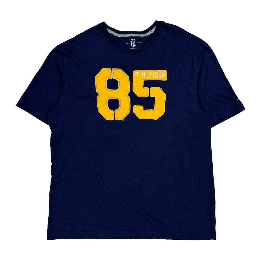 Tommy Hilfiger T-Shirt - 2XL Navy Cotton