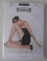 Neu & Ovp: Wolford Dana Tights! ! Gr. Xs! 20 Den! Farbe: Schwarz/Schwarz