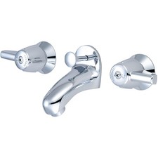 Central Brass 1178-A 1.2 GPM Double Handle Slant Back Bathroom - Chrome