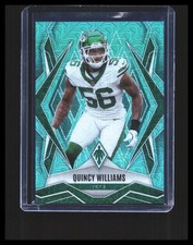 2025 Quincy Williams - Panini Phoenix - #138 Green Mojo /50 New York Jets 