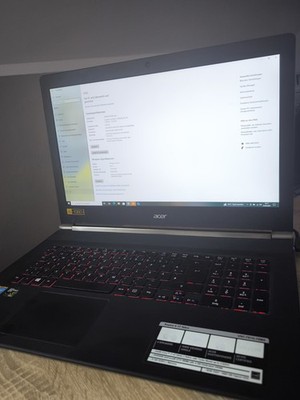 ACER V17 Nitro   ASPIRE VN7-791G-70M4 17.3 FHD i7 4710HQ   Windows 10 Pro