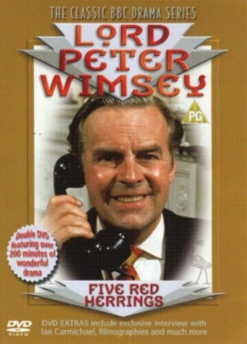 Lord Peter Wimsey -  Five Red Herrings ( DVD ) Ian Carmichael