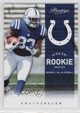 2012 Playoff Prestige Rookie Dwayne Allen #263 0a3