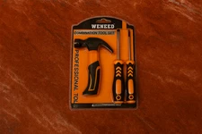 3-Piece Tool Set | Hammer & Screwdrivers | Home DIY Repair Kit