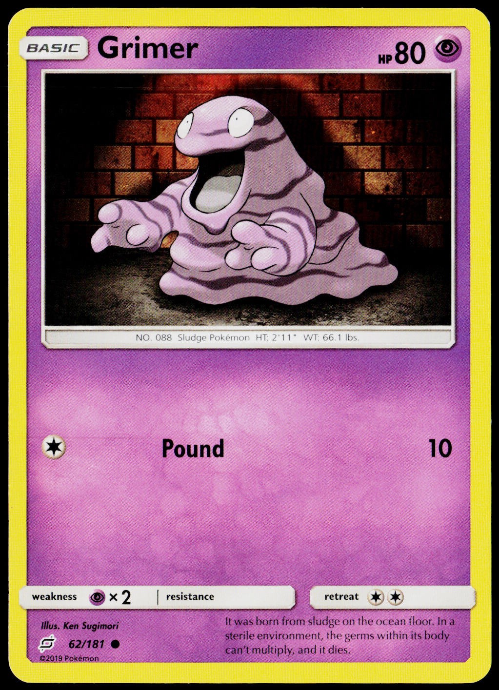 Grimer 62/181 SM - Team Up LP