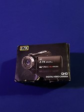 48 Megapixels Digital Video Camera 2.7k Hd Camcorder 16x Digital Zoom Open Box 