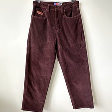 Empyre Brown Corduroy Pants Mens Tag 30 Measures 34x28 Baggy Y2K Skater Loose