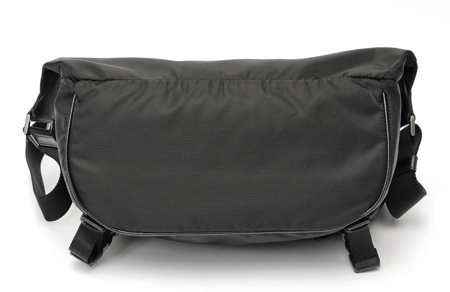 Prada Re-Nylon Saffiano Leather Shoulder Bag Black Used 2VH994 From Japan thumbnail 3