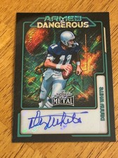 2026 Leaf Metal Armed and Dangerous Auto Danny White 1/1/ @QS10