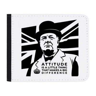 Geldbörse ''Attitude - Winston Churchill Quotation'' (WL00037689)