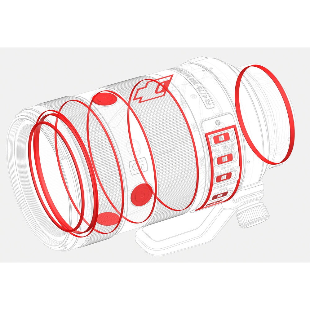 Sony FE 70-200mm F/4 Macro G OSS II Telephote Lens - SEL70200G2