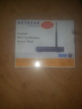 Netgear ProSafe WG102 802.11g Wireless Access Point - Up to 108 Mbps New Sealed