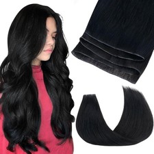 Genius Weft Hair Extensions Human Hair, Sew In Weft Extensions