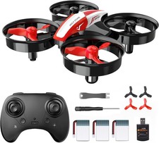 Holy Stone Mini Drone for Kids and Beginners RC Nano Quadcopter Indoor Red 