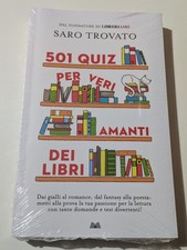 SARO TROVATO 501 Quiz Per Veri Amanti Dei Libri GIOCO Letteratura NUOVO