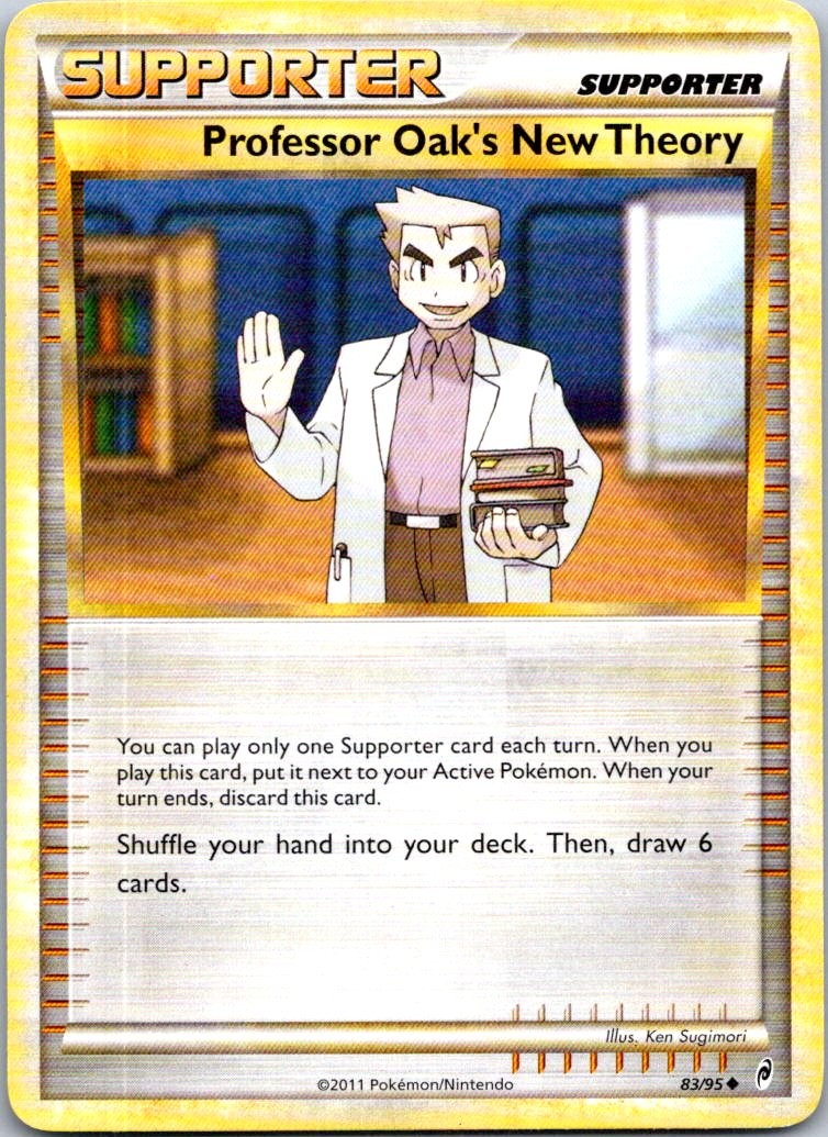 Professor Oak's New Theory Uncommon Call of Legends 83/95 LP