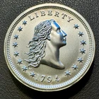 2 oz .999 Silver Flowing Hair Dollar Tribute Round 🔥 Chunky Bullion