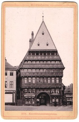 Fotografie Römmler & Jonas, Dresden, Ansicht Hildesheim, Blick auf das Knochenh 