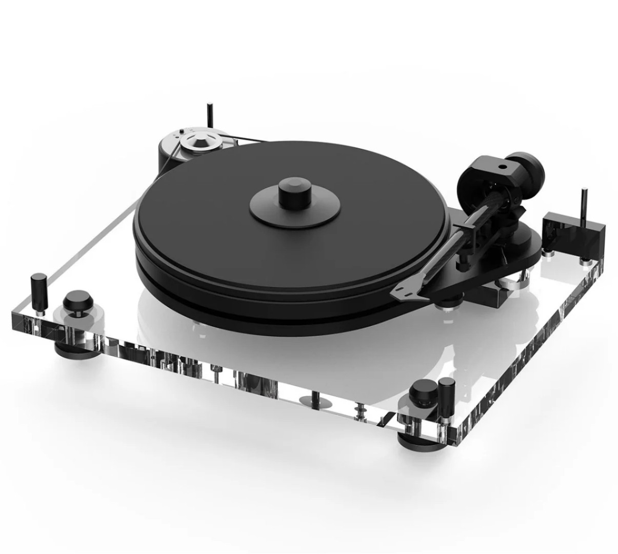Pro-Ject: 6Perspex SB Balanced Acrylic Turntable w/ Pick It MC3 (Installed)