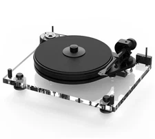 Pro-Ject: 6Perspex SB Balanced Acrylic Turntable w/ Pick It MC3 (Installed)