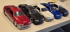  READ  Lot Of 5 Jada Bigtime Muscle 1989 Ford Mustang GT 1:24 Diecast