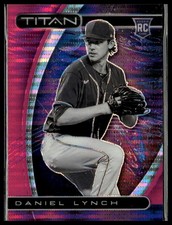 2021 Panini Chronicles #3 Daniel Lynch Titan Pink Pulsar
