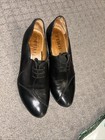 fidgi shoes black leather oxfords With Heel — photo 2