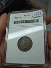 1867 Vg 10 Indian Head Penny Anacs Soapbox