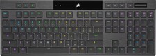 CORSAIR - K100 Air Wireless Full-Size Bluetooth RGB Mechanical Cherry MX Ultr...