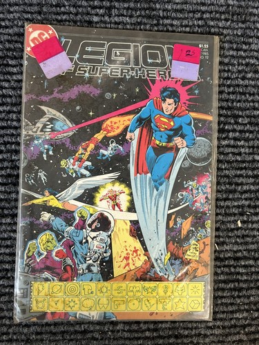 DC Comics Legion of Super-Heroes #12 1985 Superman Cover July Comic Book Bagged