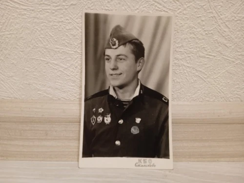 Vintage Old Photo USSR Military Photo, Russia, Soviet Army  WW2 WAR