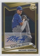 2022 Panini Elite Extra Edition Optic Signatures 18/99 Michael Kennedy Auto 0w38