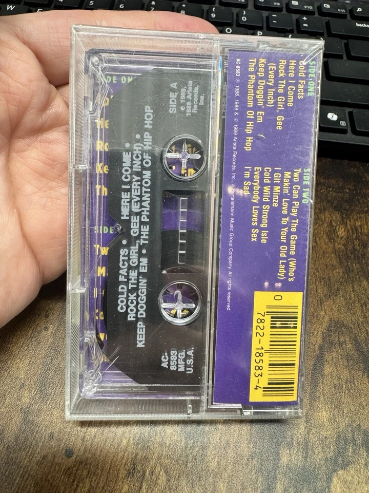 TOO NICE SEALED CASSETTE COLD FACTS PROMO HYPE STICKER I GIT MINZE XPLICIT - Image 2 of 3