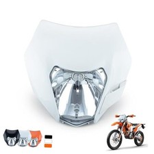 H4 Dirt Bike Headlight - Universal Head Lamp for Motorcycle Dirt Pit Bike