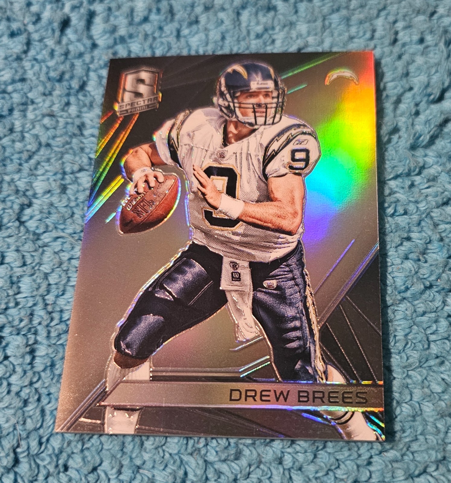 2015 Spectra Veterans Drew Brees San Diego Chargers Holo Prizm 29/99 #40