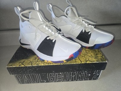 NIKE ZOOM PG 2 NCAA MARCH MADNESS AJ5163-100 COLORWAY SZ. 9  COLORWAY