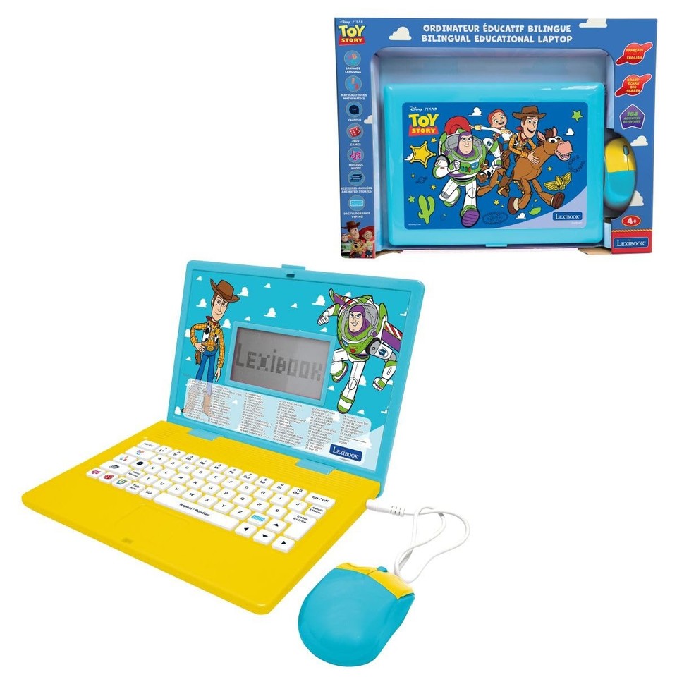 Toy Story Bilingual Educational Laptop NUOVO