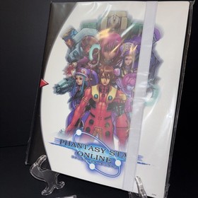 LOT OF 3 PHANTASY STAR ONLINE CD SEGA DREAMCAST TRADING CARDS CD PACK + BINDER!