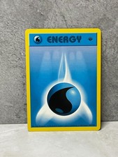 1995 water energy pokemon card value 033/034 Holo CLB Common Card Type Water Energy 111 - 1st