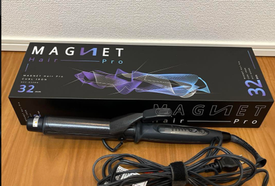 HOLISTIC cures Magnet Hair Pro Curling Iron 32mm HCC-G32DG HOLISTIC cures Magnet Hair Pro Curling Iron 32mm HCC-G32DG