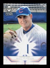 2002 Upper Deck Prospect Premieres #83 Matt Clanton Future Gems Jersey